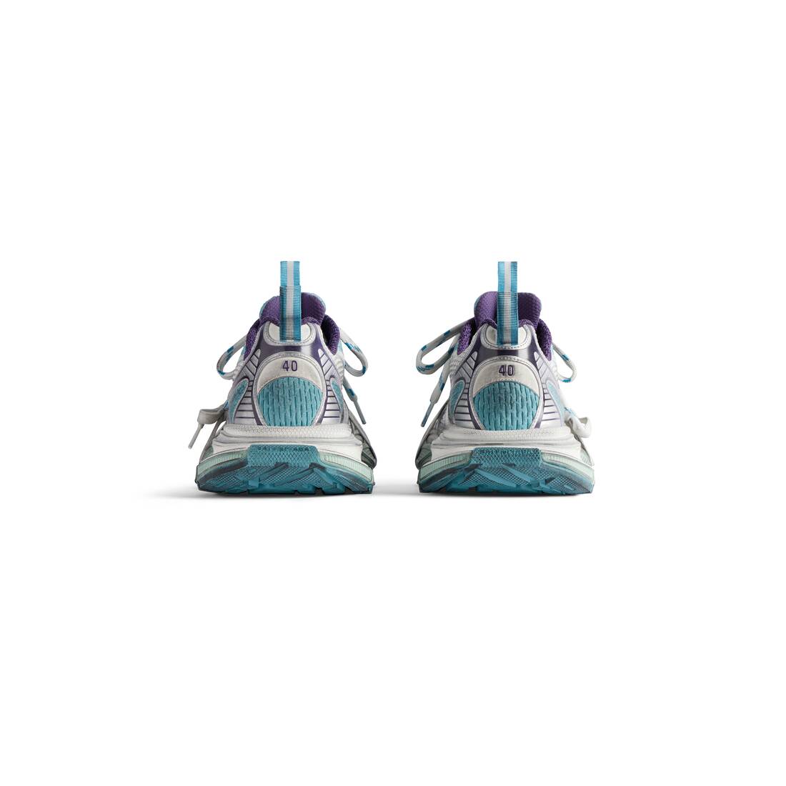 Women’s 3xl Sneaker  in Light Blue/white/purple - Image 5